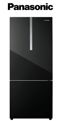 Panasonic 冷蔵庫 Panasonic 465L 2-Door Bottom Freezer Refrigerator - Glossy Silver